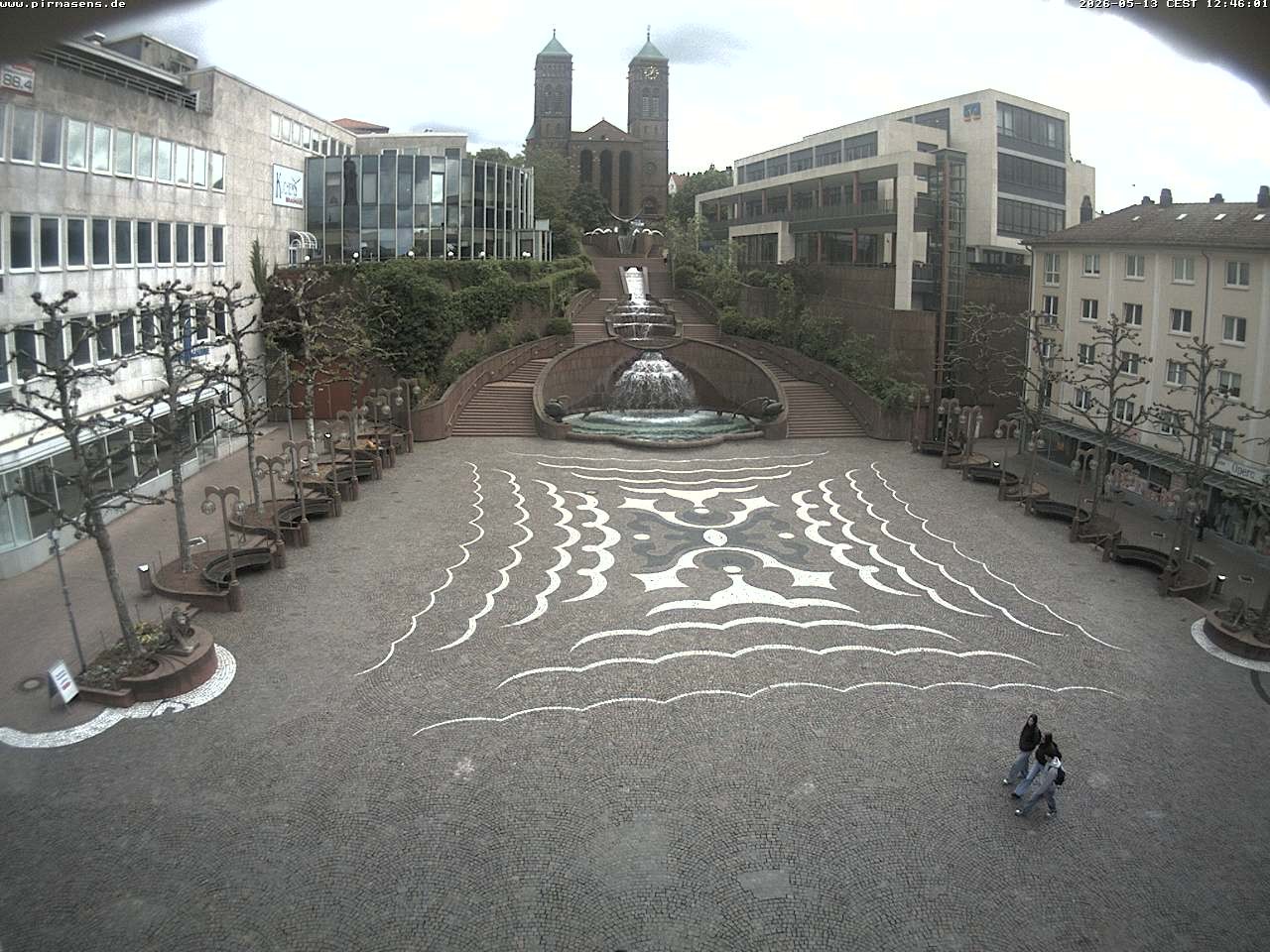 Archiv Foto Webcam Schlossplatz in Pirmansens, Rheinland-Pfalz, Deutschland