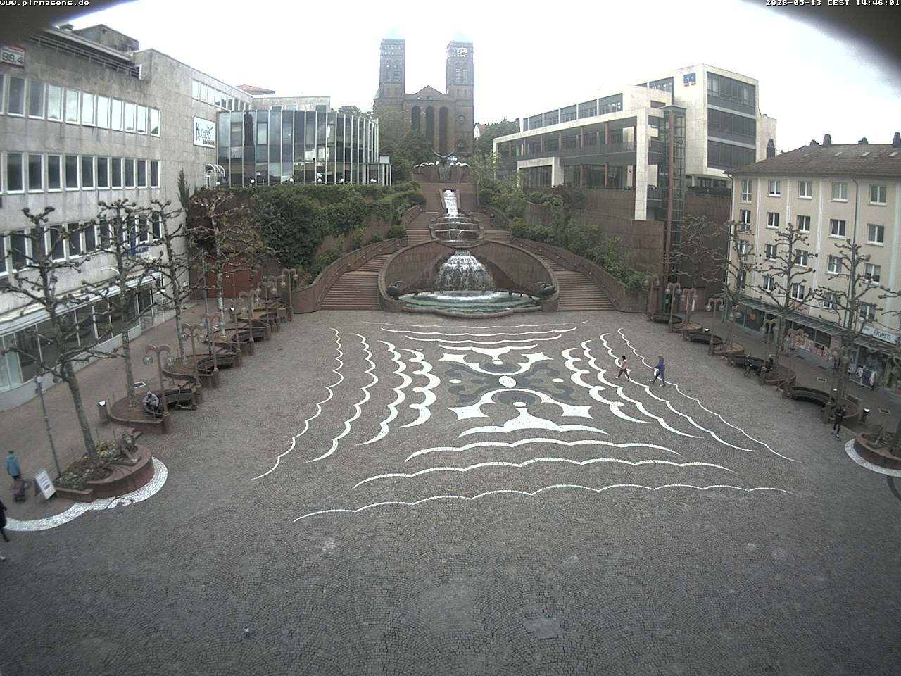 Archiv Foto Webcam Schlossplatz in Pirmansens, Rheinland-Pfalz, Deutschland