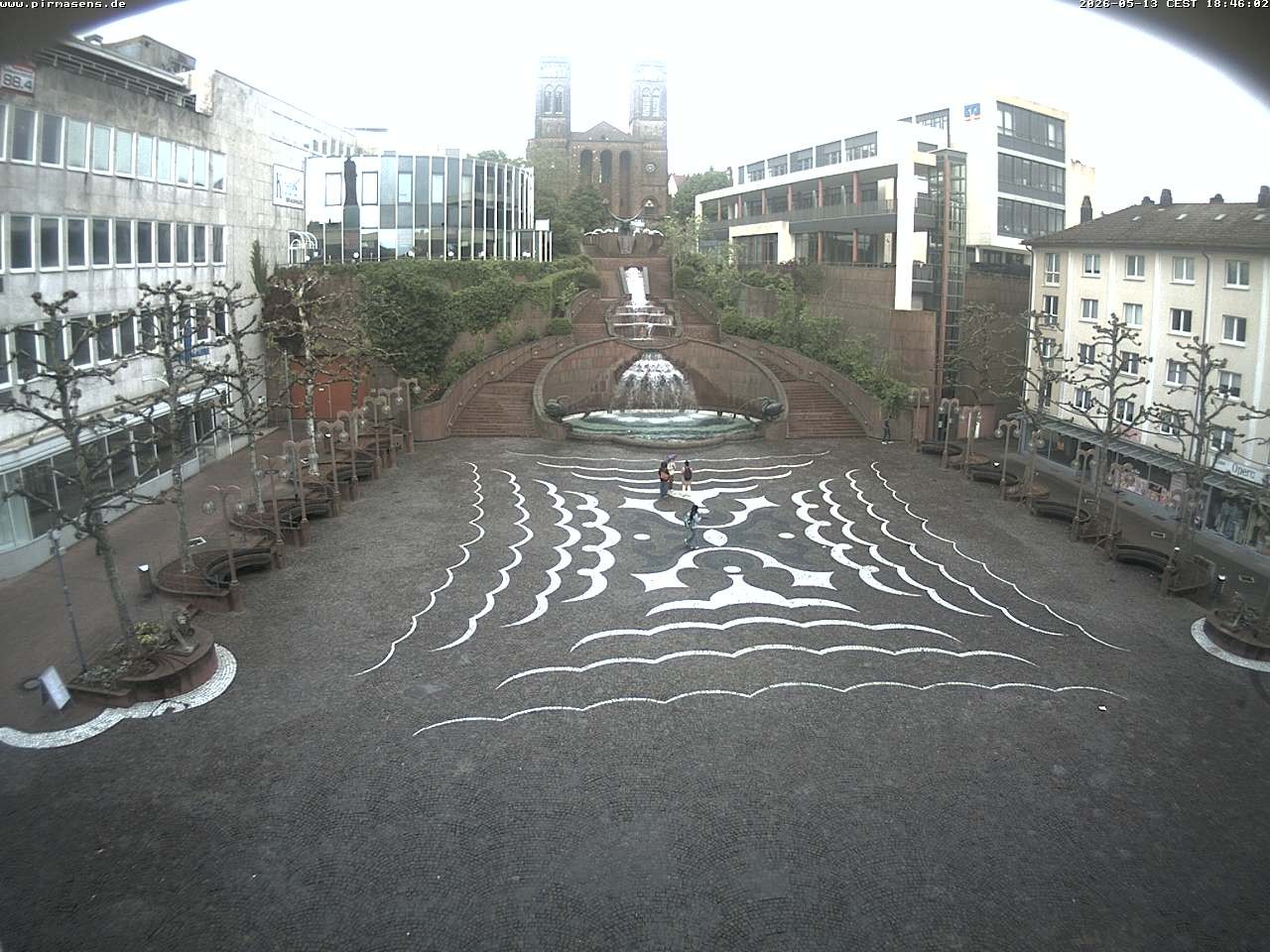 Archiv Foto Webcam Schlossplatz in Pirmansens, Rheinland-Pfalz, Deutschland