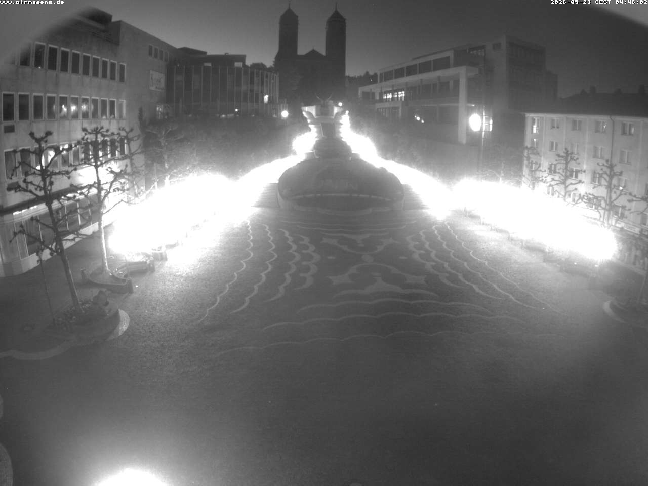 Archiv Foto Webcam Schlossplatz in Pirmansens, Rheinland-Pfalz, Deutschland