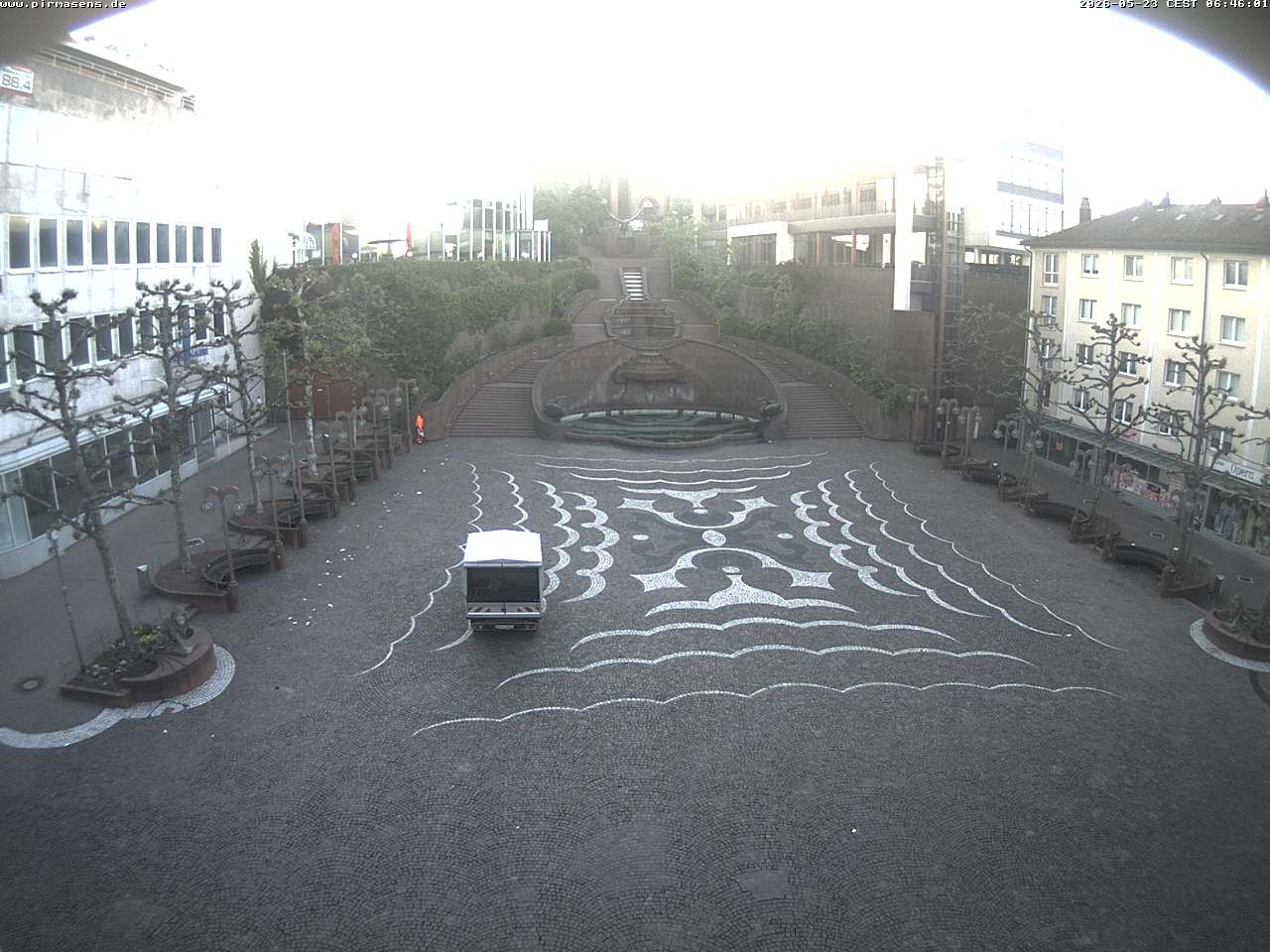 Archiv Foto Webcam Schlossplatz in Pirmansens, Rheinland-Pfalz, Deutschland