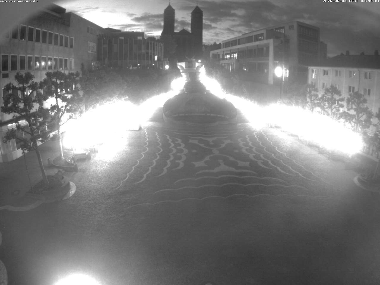 Archiv Foto Webcam Schlossplatz in Pirmansens, Rheinland-Pfalz, Deutschland