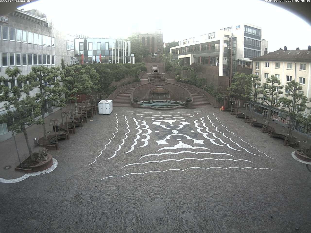 Archiv Foto Webcam Schlossplatz in Pirmansens, Rheinland-Pfalz, Deutschland