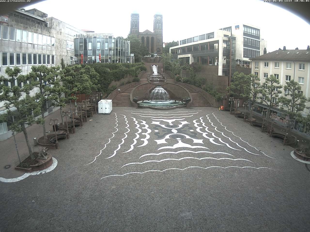 Archiv Foto Webcam Schlossplatz in Pirmansens, Rheinland-Pfalz, Deutschland