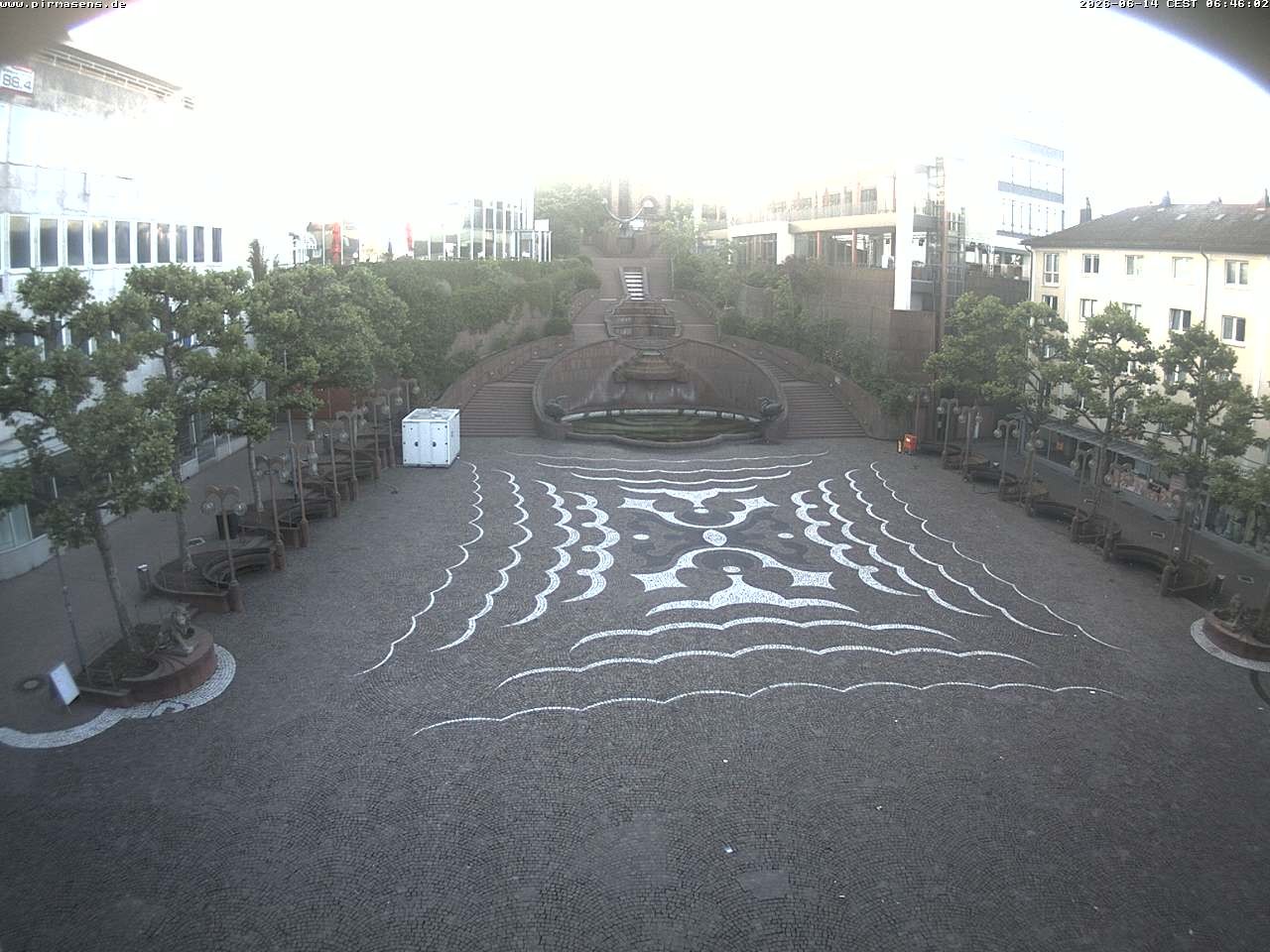 Archiv Foto Webcam Schlossplatz in Pirmansens, Rheinland-Pfalz, Deutschland