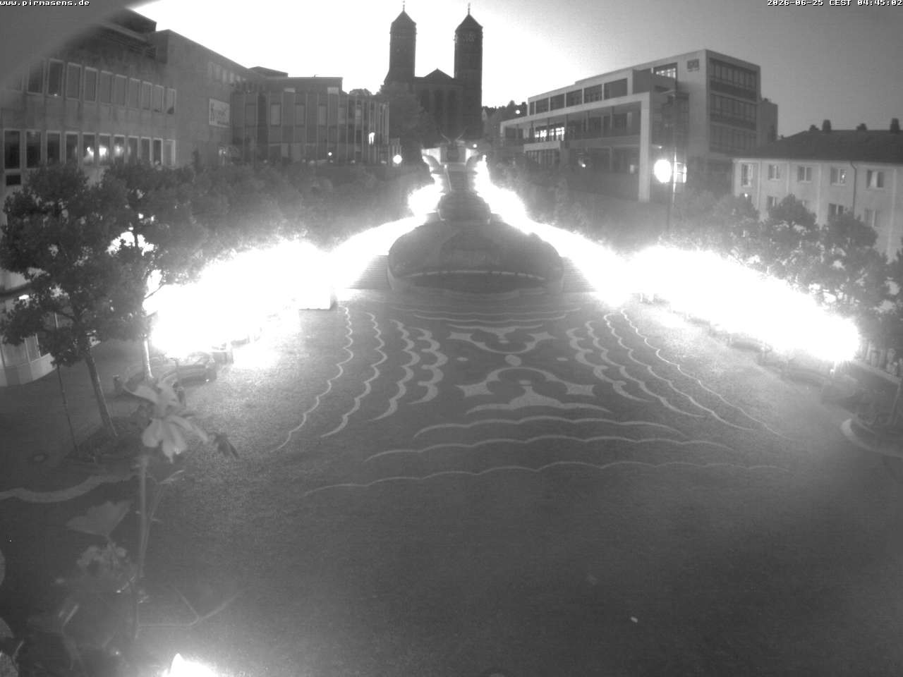 Archiv Foto Webcam Schlossplatz in Pirmansens, Rheinland-Pfalz, Deutschland