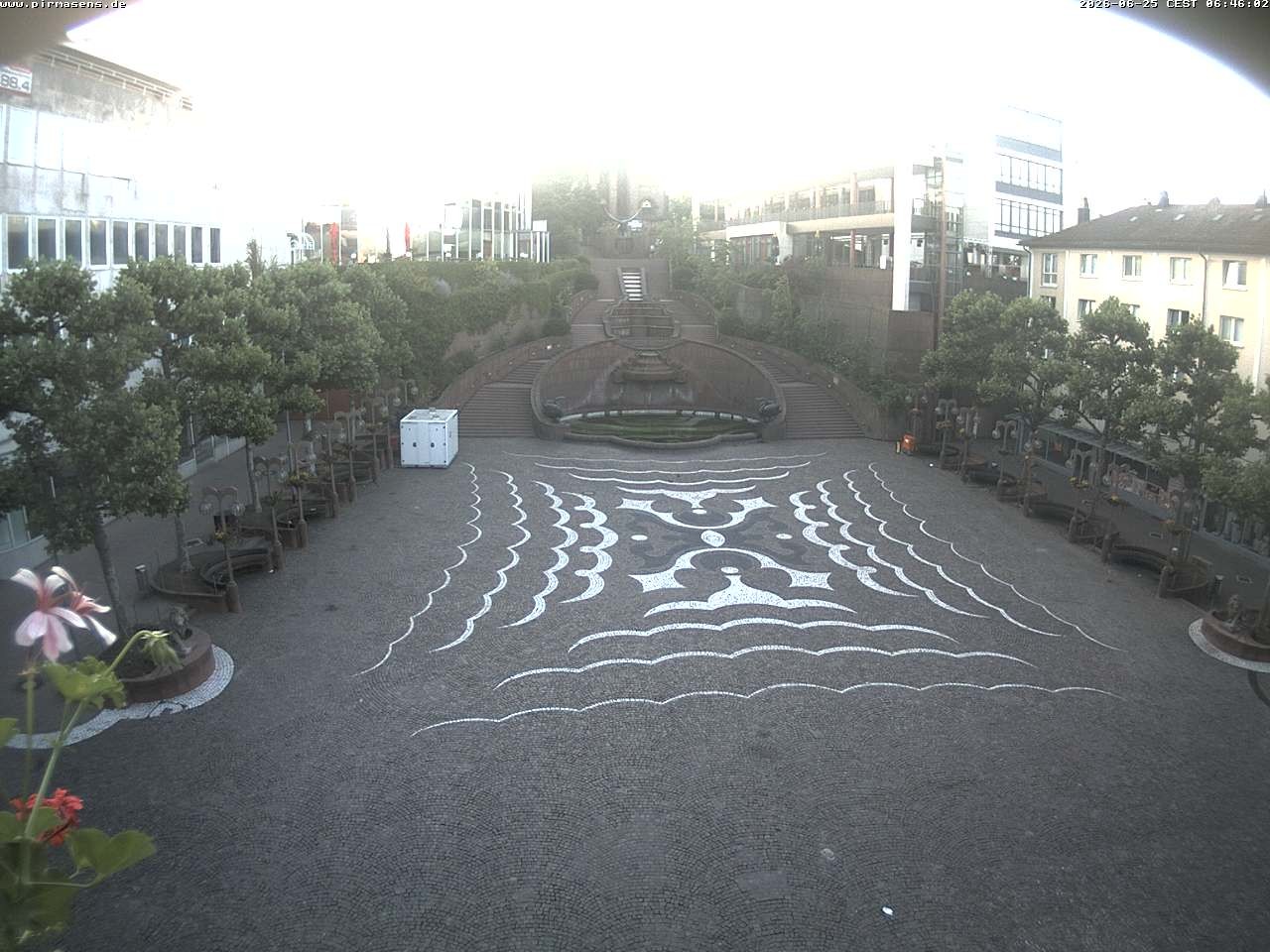 Archiv Foto Webcam Schlossplatz in Pirmansens, Rheinland-Pfalz, Deutschland