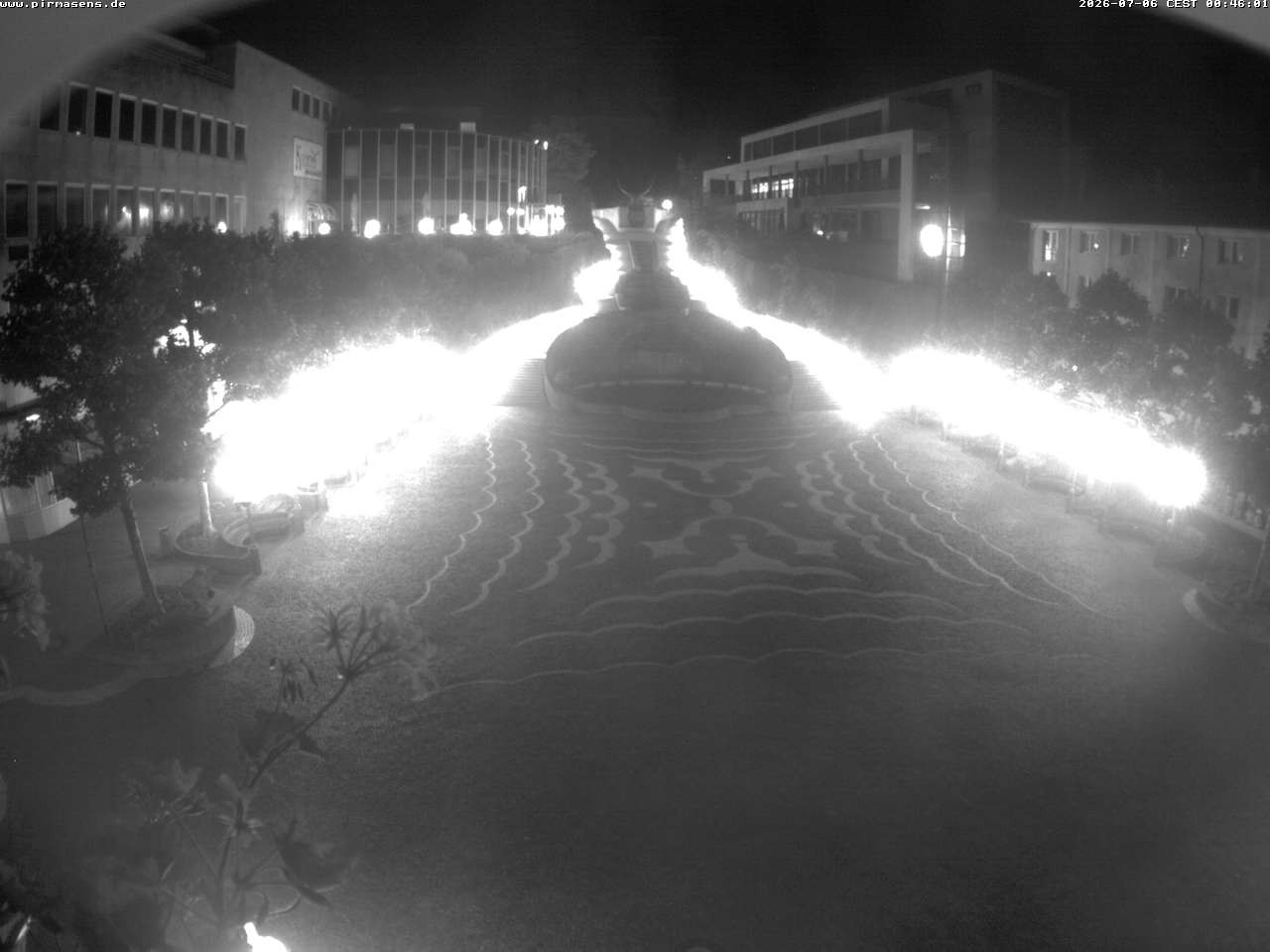 Archiv Foto Webcam Schlossplatz in Pirmansens, Rheinland-Pfalz, Deutschland