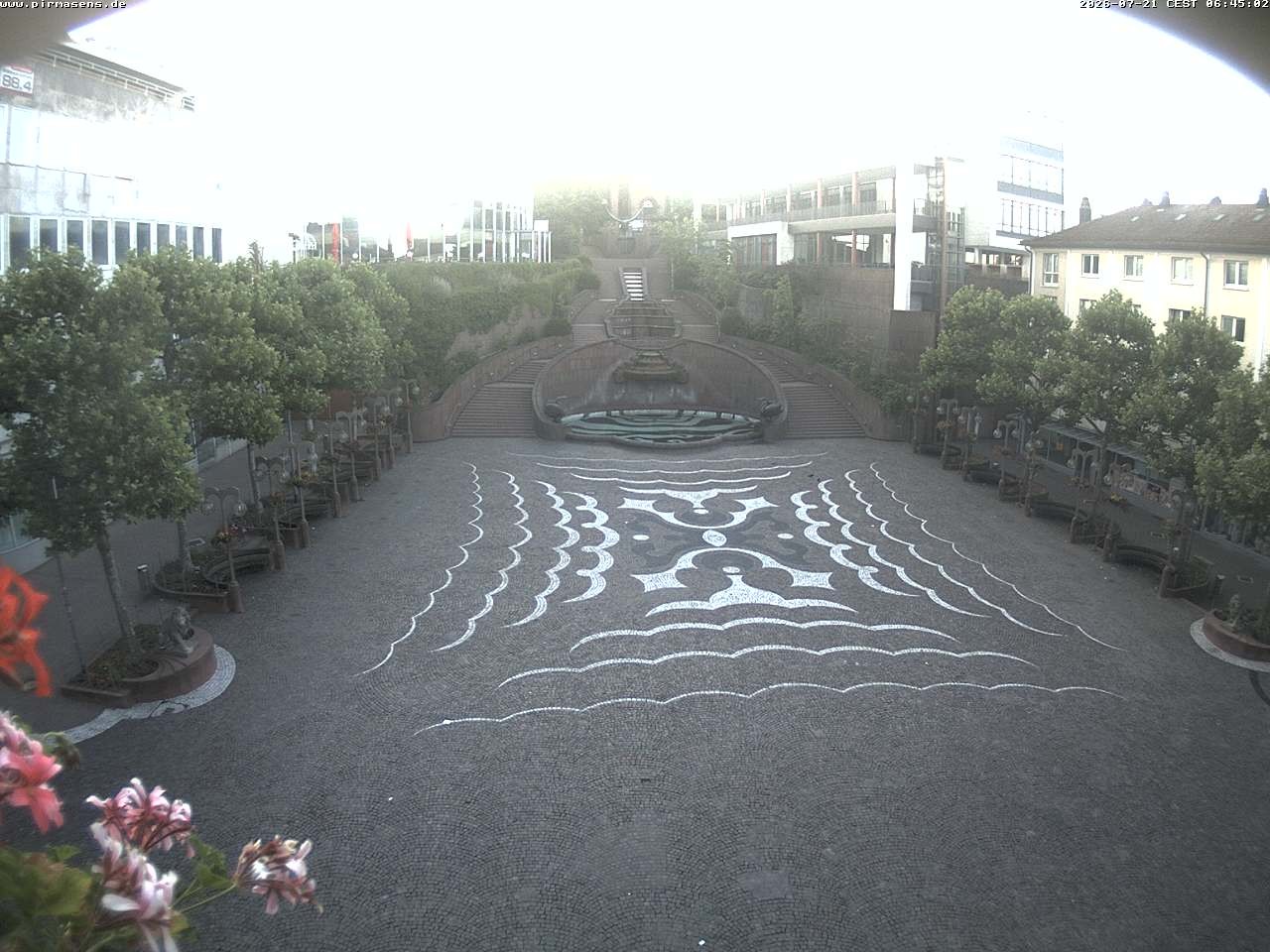 Archiv Foto Webcam Schlossplatz in Pirmansens, Rheinland-Pfalz, Deutschland