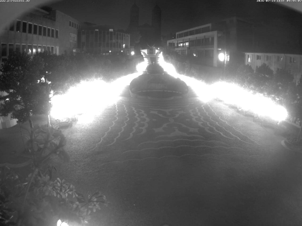 Archiv Foto Webcam Schlossplatz in Pirmansens, Rheinland-Pfalz, Deutschland