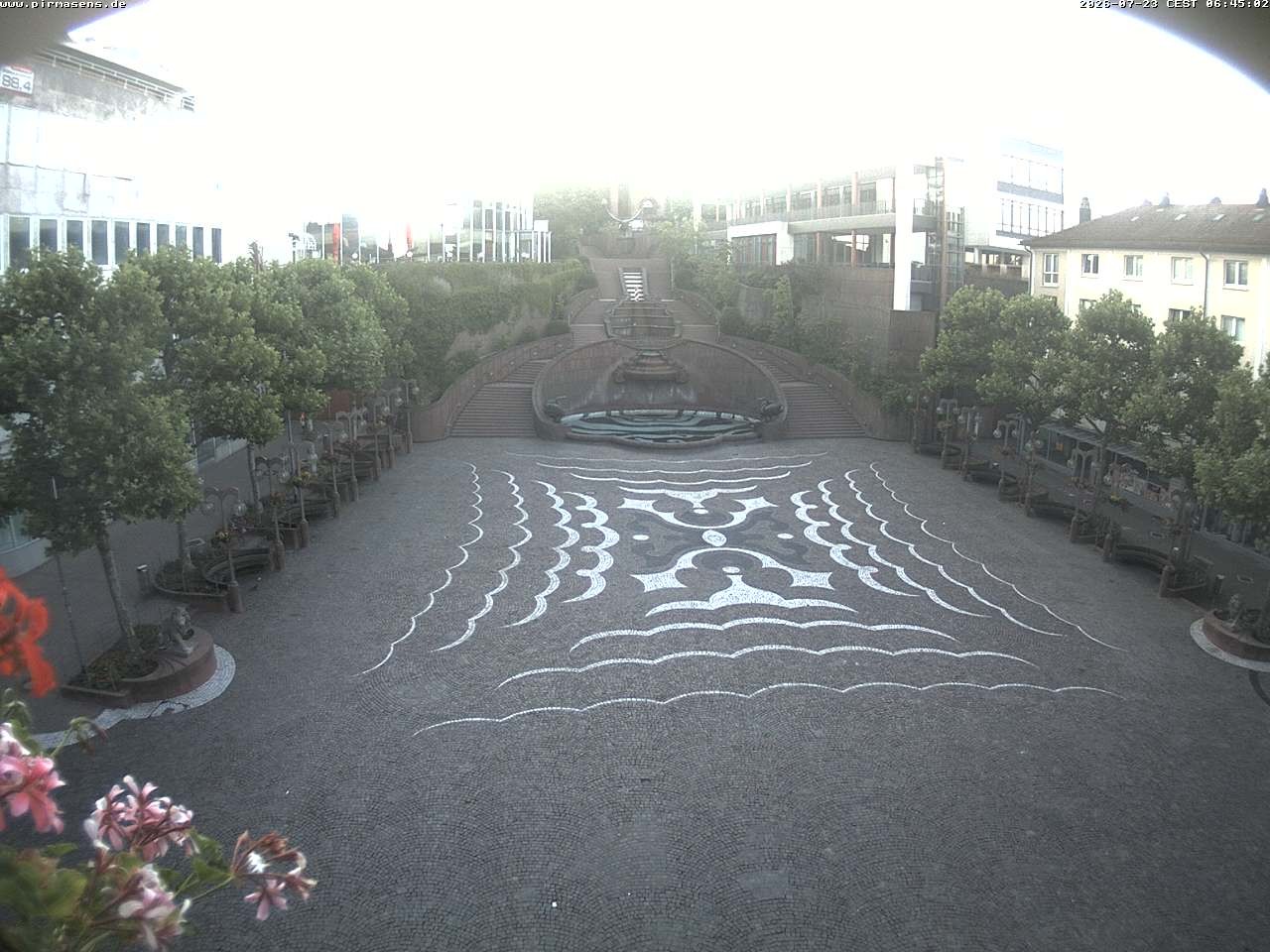 Archiv Foto Webcam Schlossplatz in Pirmansens, Rheinland-Pfalz, Deutschland