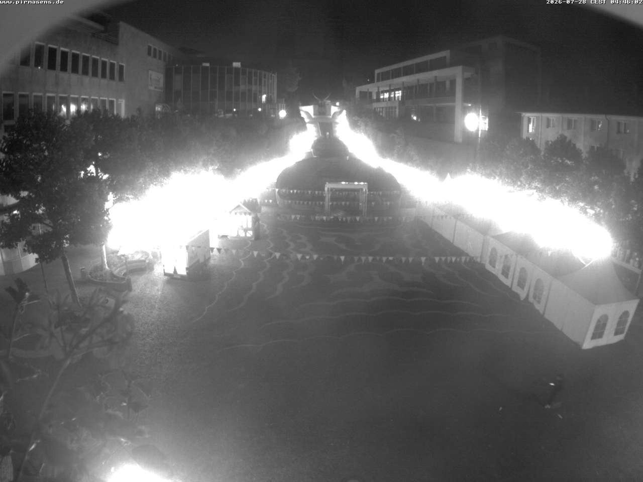Archiv Foto Webcam Schlossplatz in Pirmansens, Rheinland-Pfalz, Deutschland