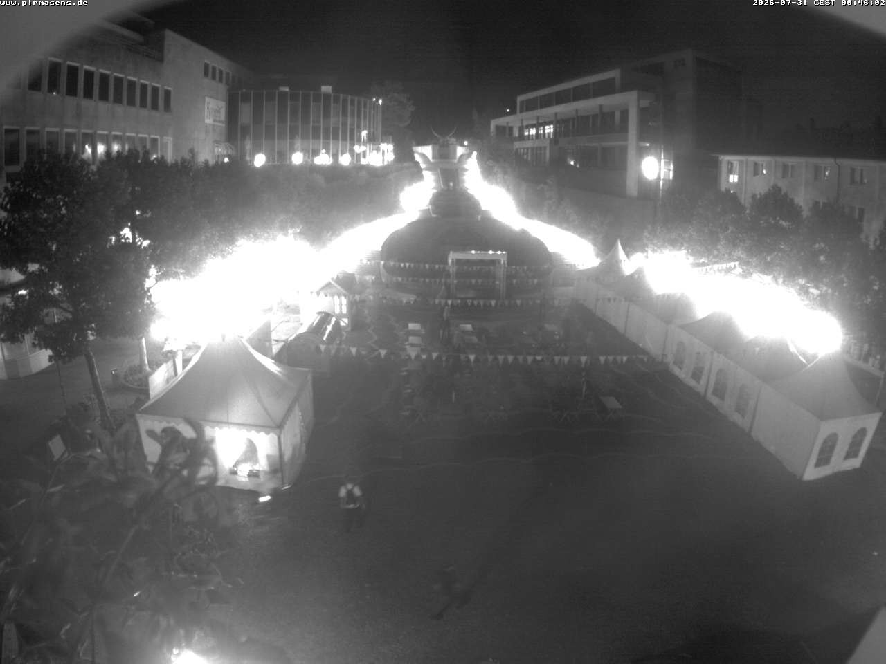 Archiv Foto Webcam Schlossplatz in Pirmansens, Rheinland-Pfalz, Deutschland