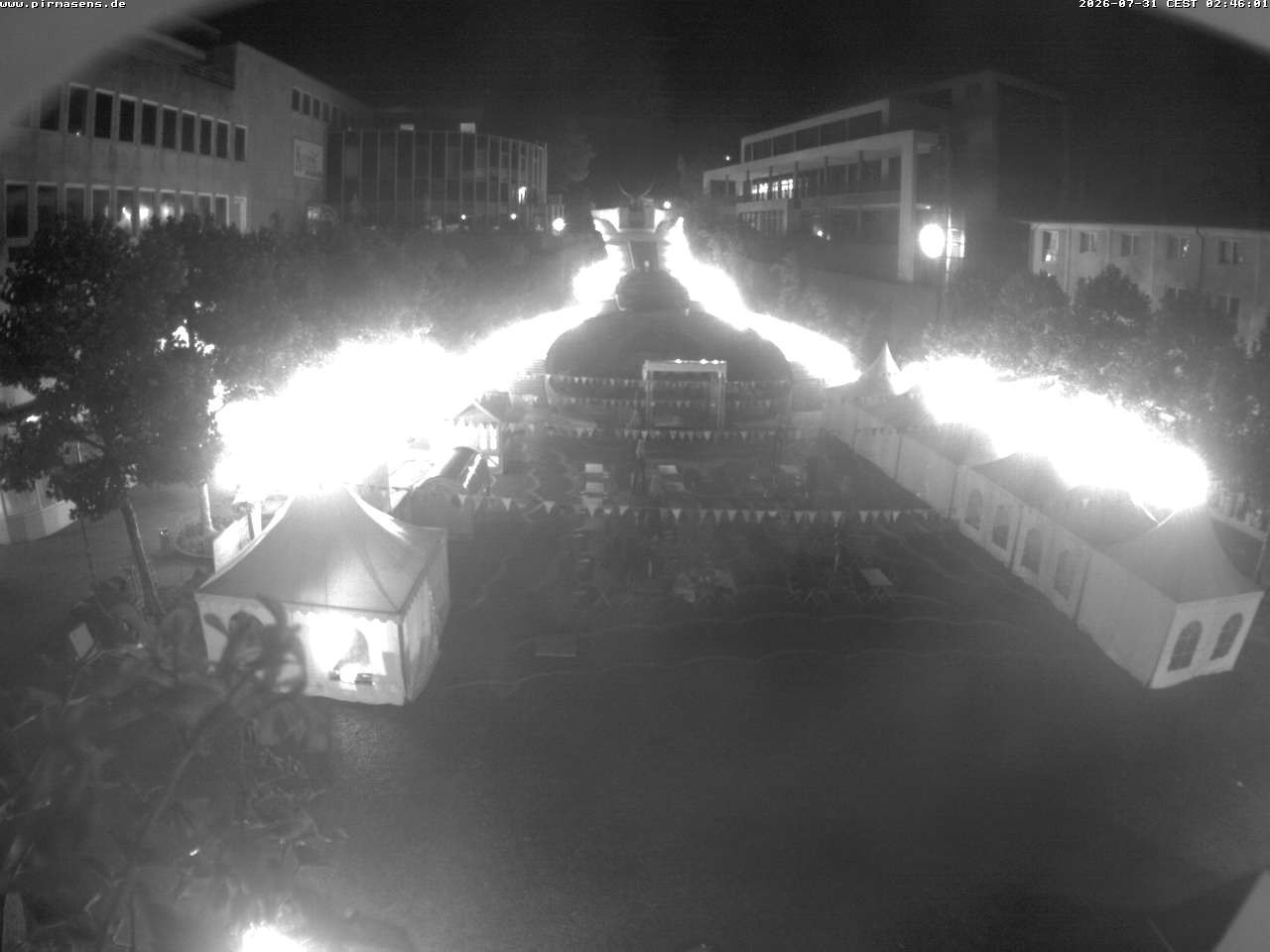 Archiv Foto Webcam Schlossplatz in Pirmansens, Rheinland-Pfalz, Deutschland