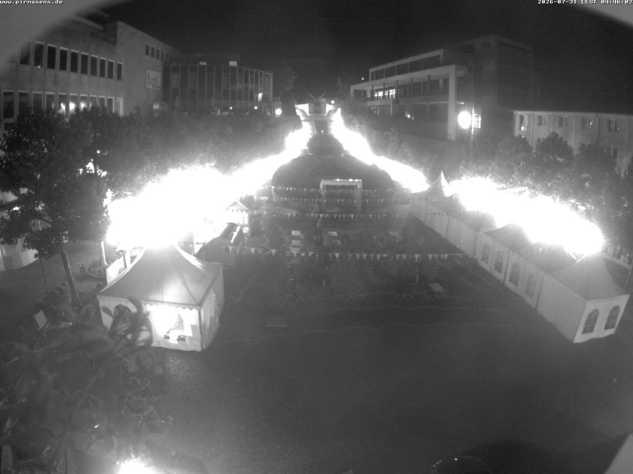 Archiv Foto Webcam Schlossplatz in Pirmansens, Rheinland-Pfalz, Deutschland