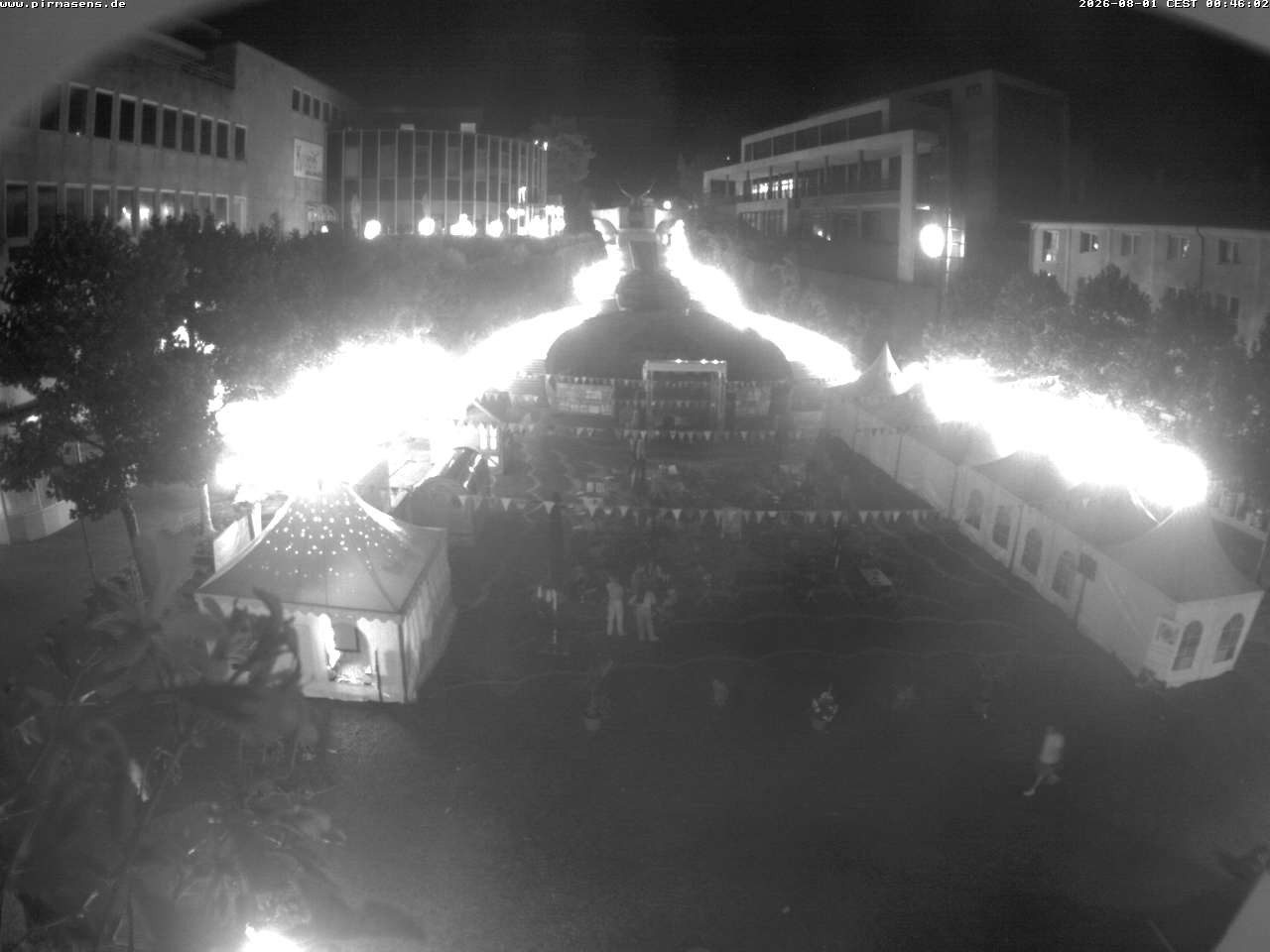 Archiv Foto Webcam Schlossplatz in Pirmansens, Rheinland-Pfalz, Deutschland