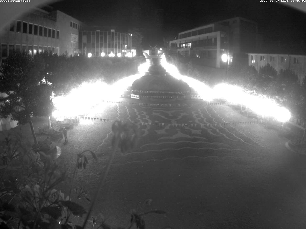 Archiv Foto Webcam Schlossplatz in Pirmansens, Rheinland-Pfalz, Deutschland