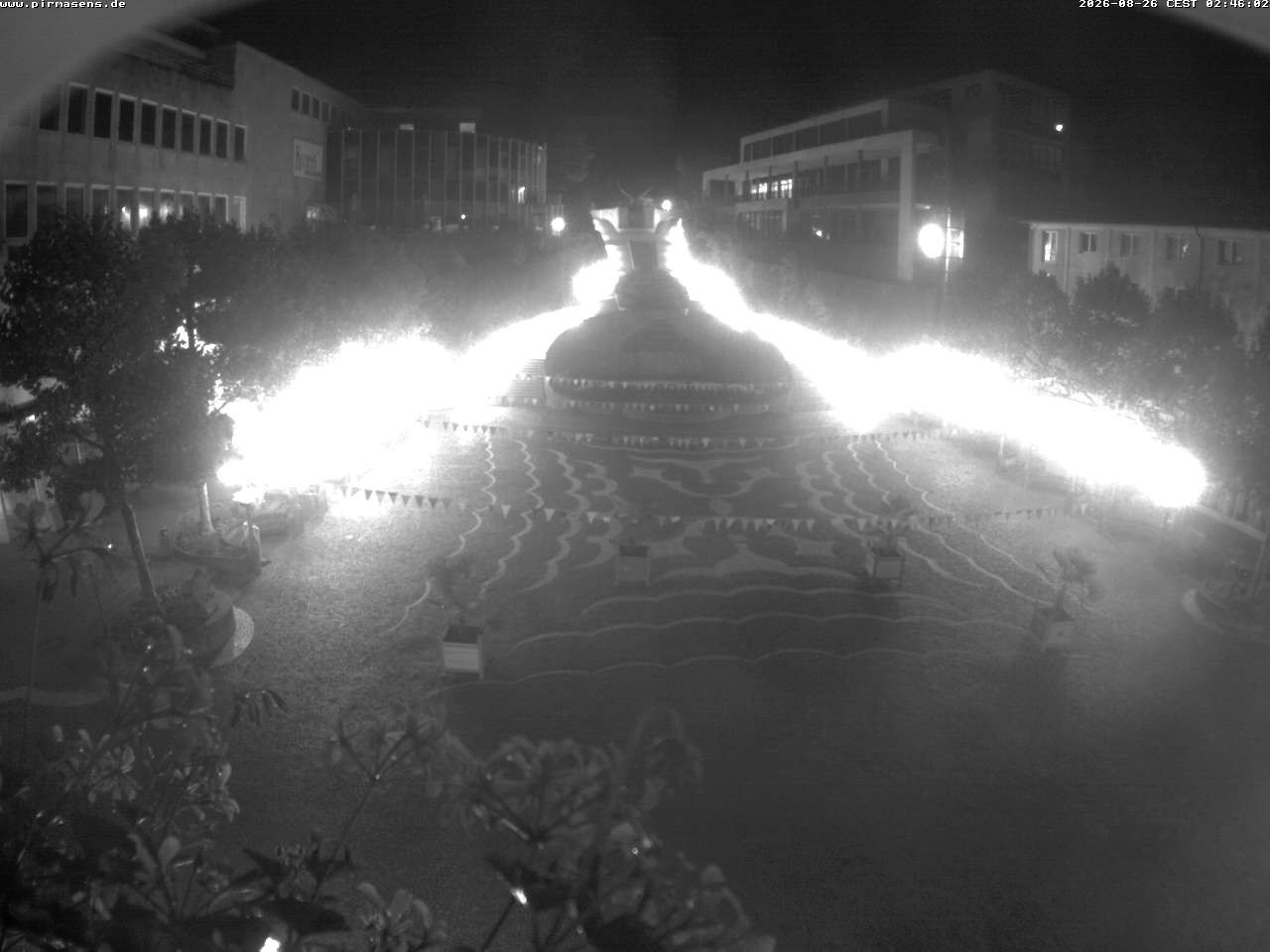 Archiv Foto Webcam Schlossplatz in Pirmansens, Rheinland-Pfalz, Deutschland