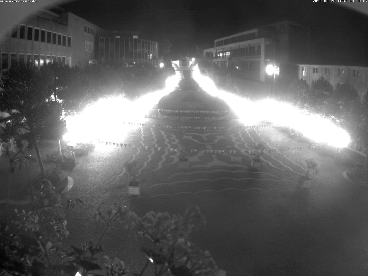 Archiv Foto Webcam Schlossplatz in Pirmansens, Rheinland-Pfalz, Deutschland