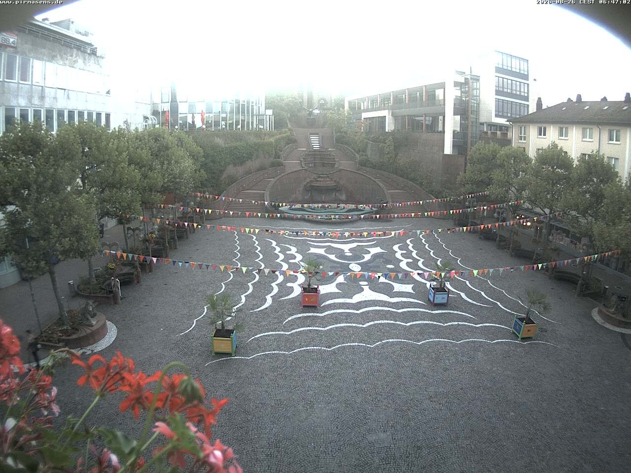Archiv Foto Webcam Schlossplatz in Pirmansens, Rheinland-Pfalz, Deutschland