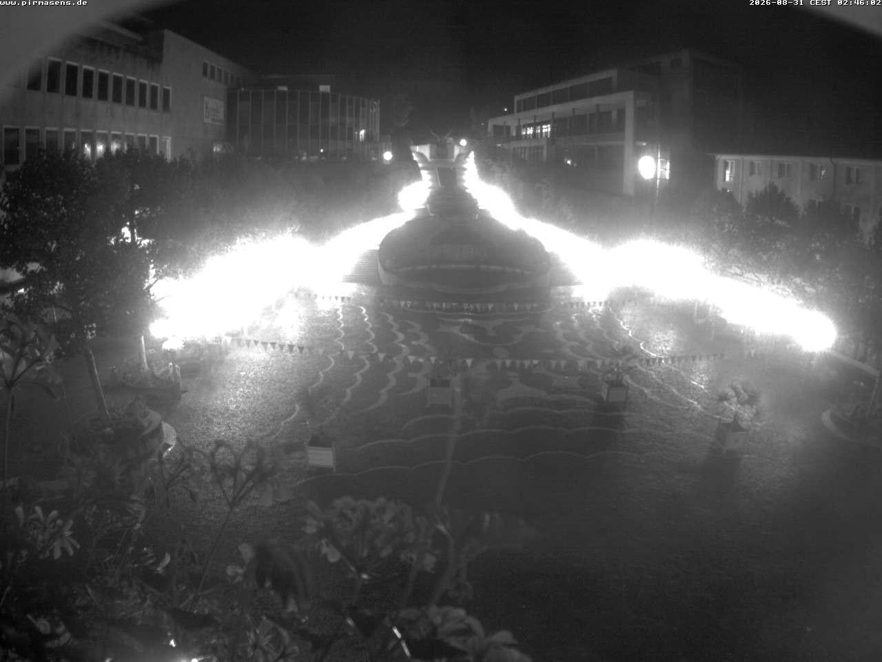Archiv Foto Webcam Schlossplatz in Pirmansens, Rheinland-Pfalz, Deutschland
