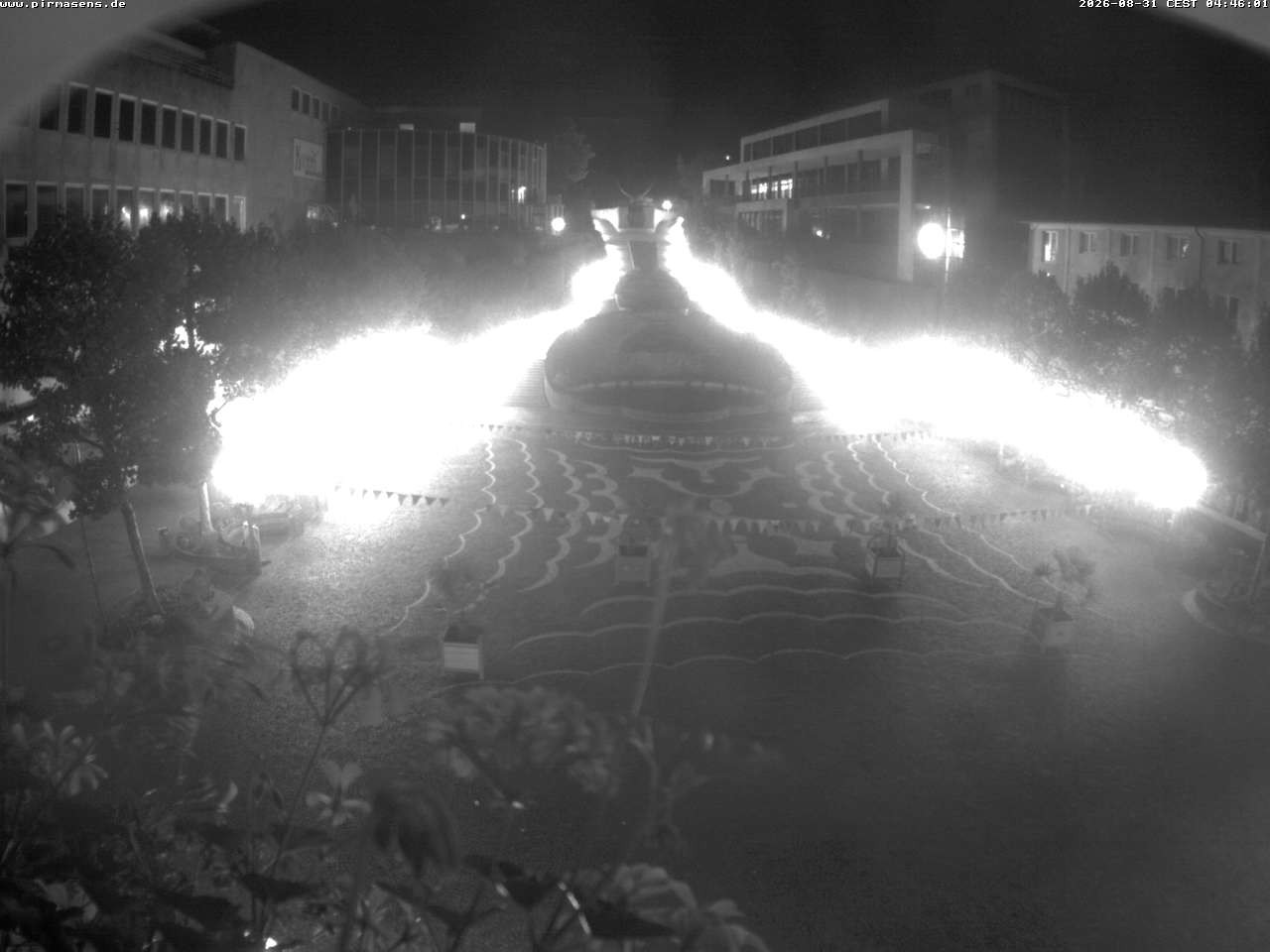 Archiv Foto Webcam Schlossplatz in Pirmansens, Rheinland-Pfalz, Deutschland