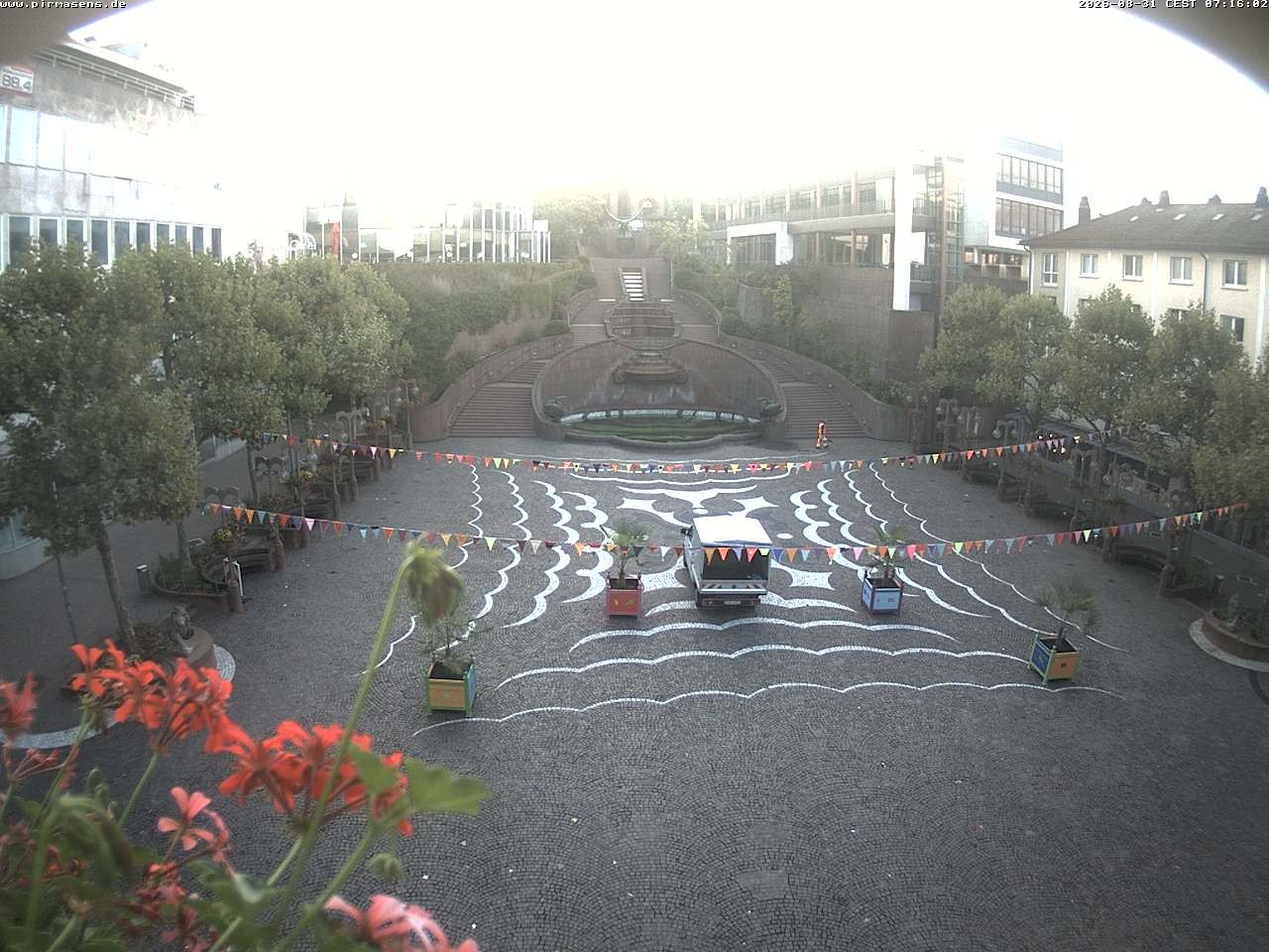 Archiv Foto Webcam Schlossplatz in Pirmansens, Rheinland-Pfalz, Deutschland