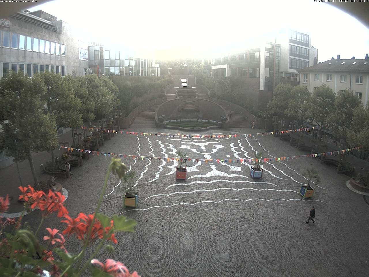 Archiv Foto Webcam Schlossplatz in Pirmansens, Rheinland-Pfalz, Deutschland