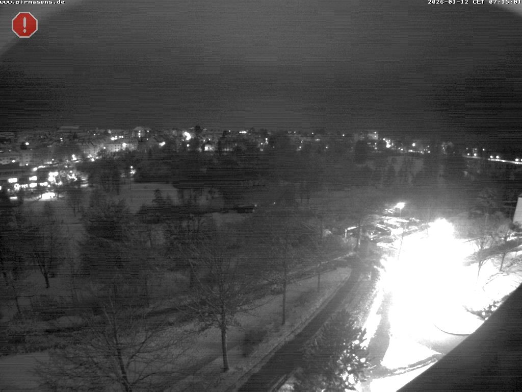 Archiv Foto Webcam Pirmasens - Blick vom Museum Dynamikum auf den Strecktalpark