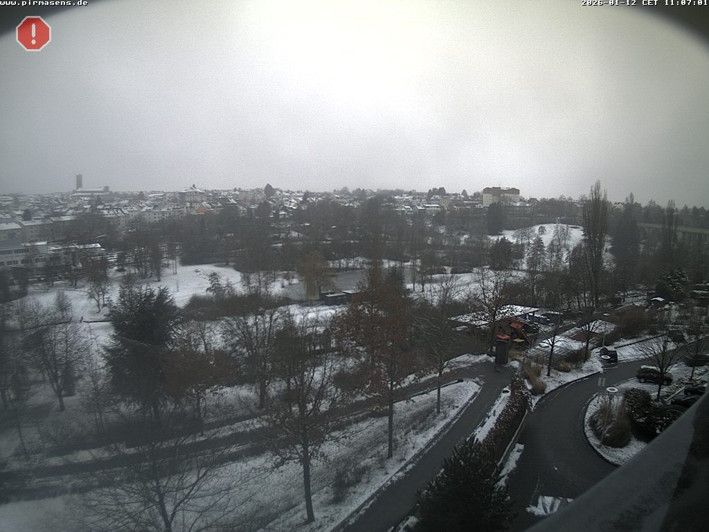 Archiv Foto Webcam Pirmasens - Blick vom Museum Dynamikum auf den Strecktalpark