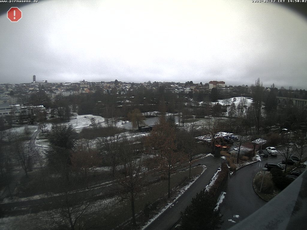 Archiv Foto Webcam Pirmasens - Blick vom Museum Dynamikum auf den Strecktalpark