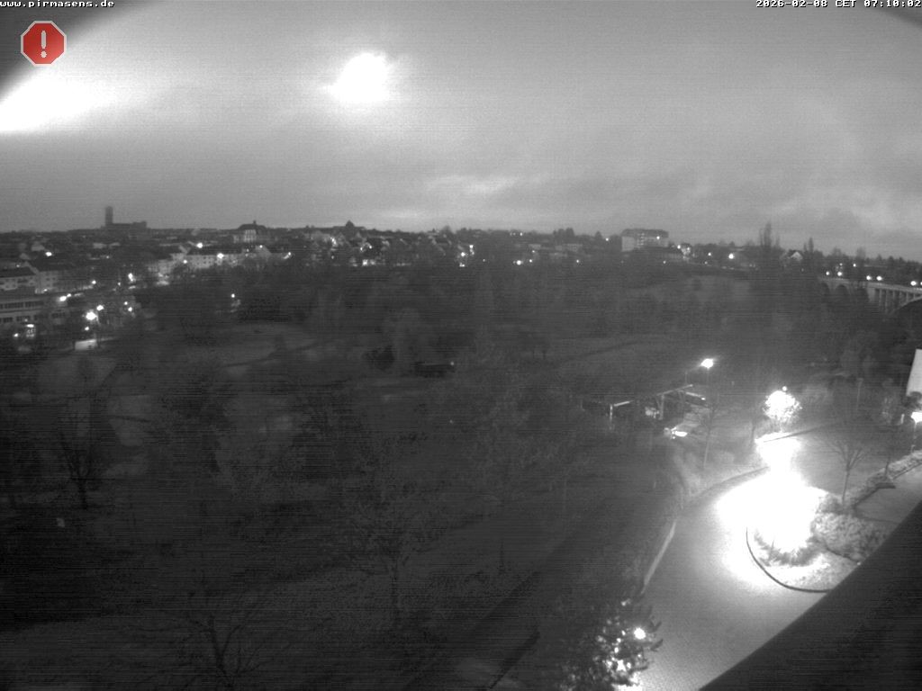 Archiv Foto Webcam Pirmasens - Blick vom Museum Dynamikum auf den Strecktalpark