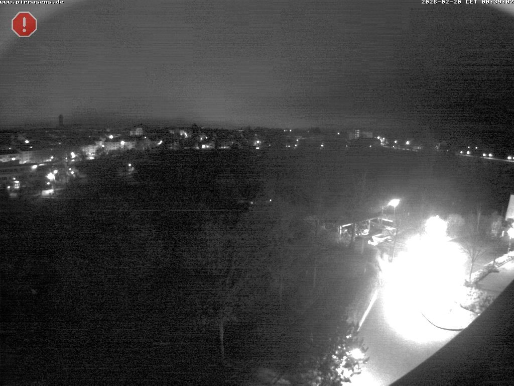 Archived image Webcam Pirmasens (Rheinland-Pfalz) - Blick vom Museum Dynamikum auf den Strecktalpark