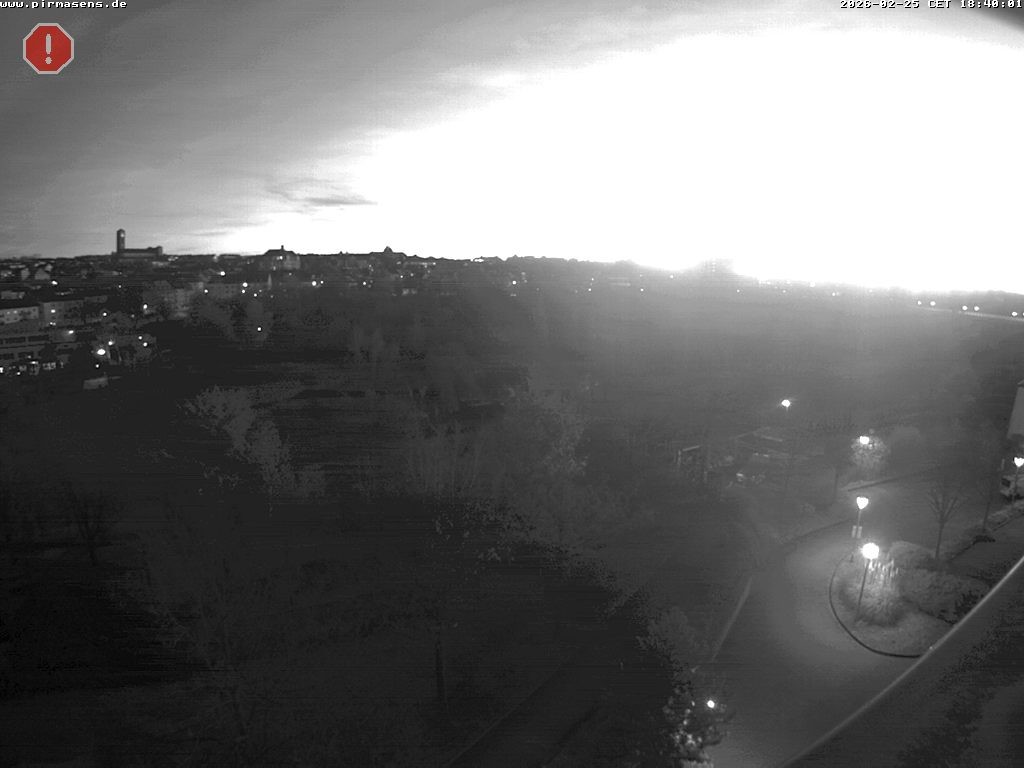 Archiv Foto Webcam Pirmasens - Blick vom Museum Dynamikum auf den Strecktalpark