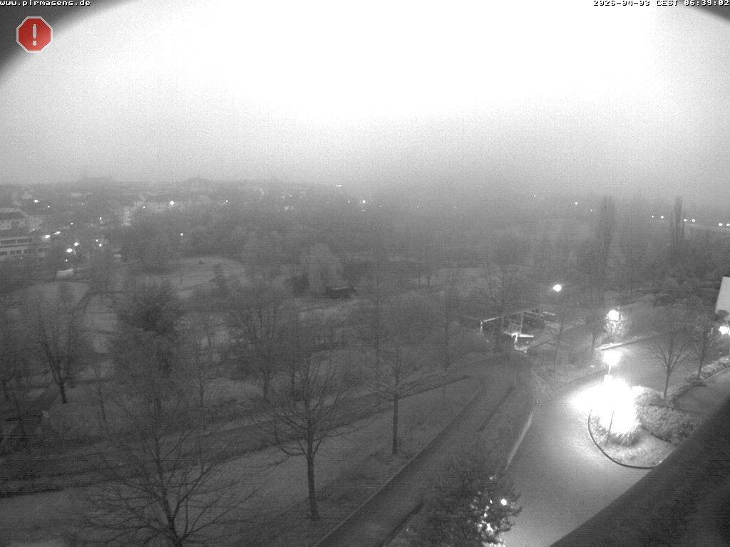Archiv Foto Webcam Pirmasens - Blick vom Museum Dynamikum auf den Strecktalpark