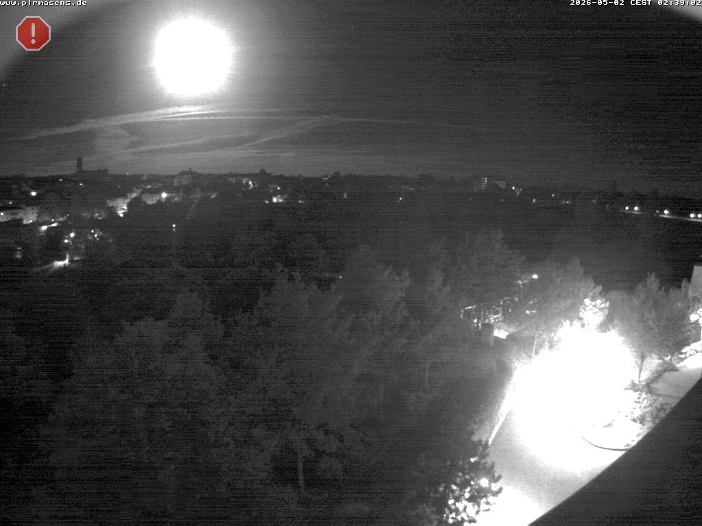 Archiv Foto Webcam Pirmasens - Blick vom Museum Dynamikum auf den Strecktalpark