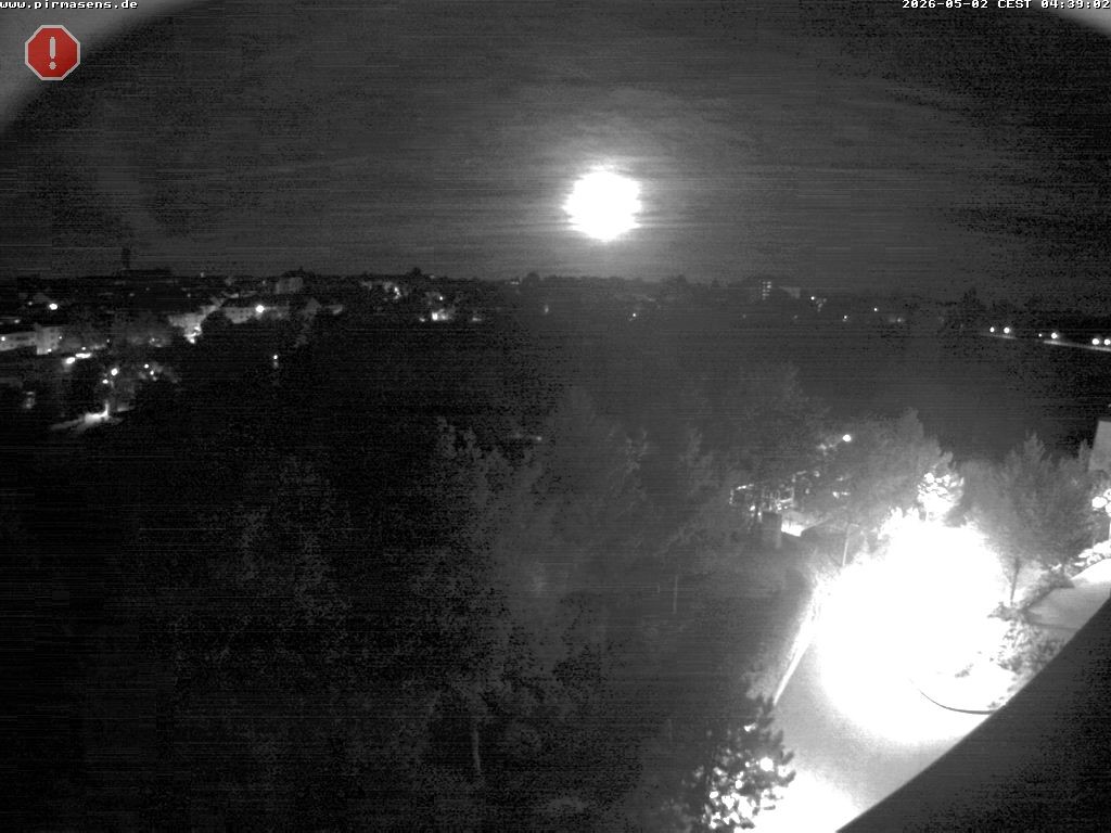 Archiv Foto Webcam Pirmasens - Blick vom Museum Dynamikum auf den Strecktalpark