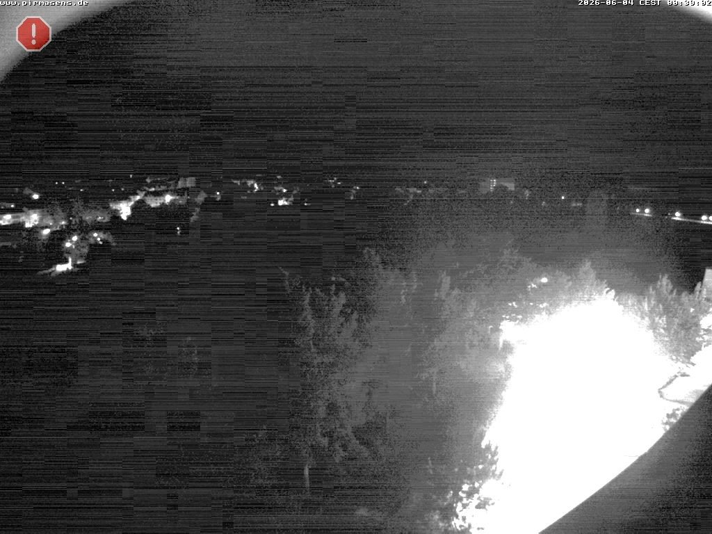 Archived image Webcam Pirmasens (Rheinland-Pfalz) - Blick vom Museum Dynamikum auf den Strecktalpark