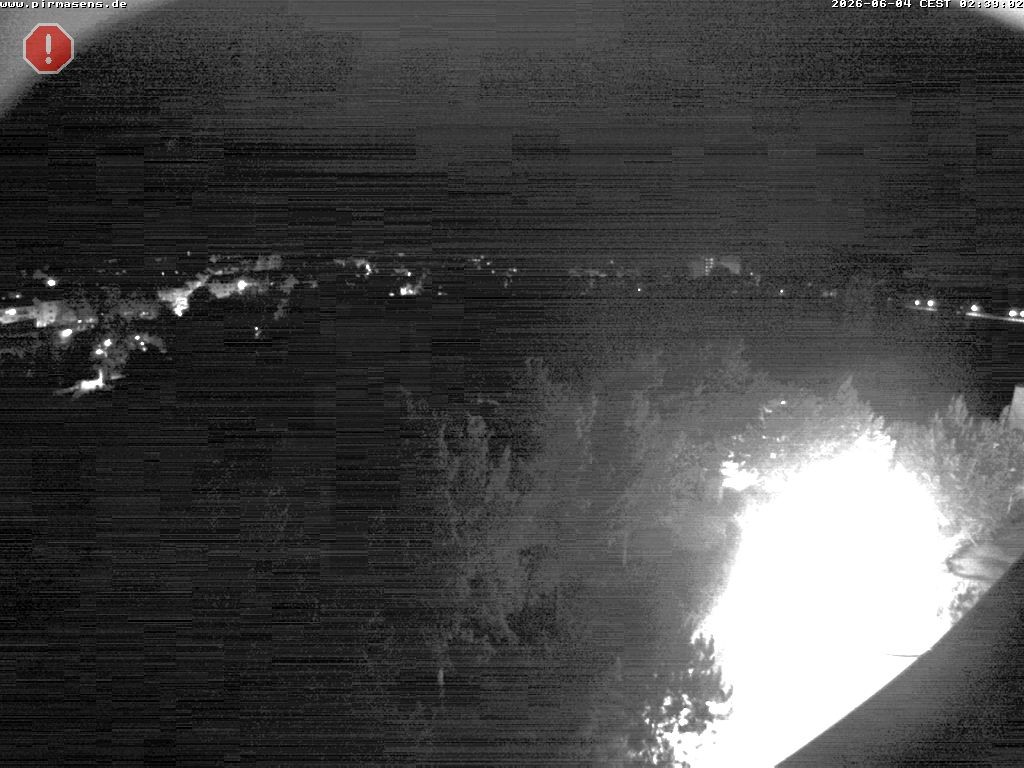 Archived image Webcam Pirmasens (Rheinland-Pfalz) - Blick vom Museum Dynamikum auf den Strecktalpark