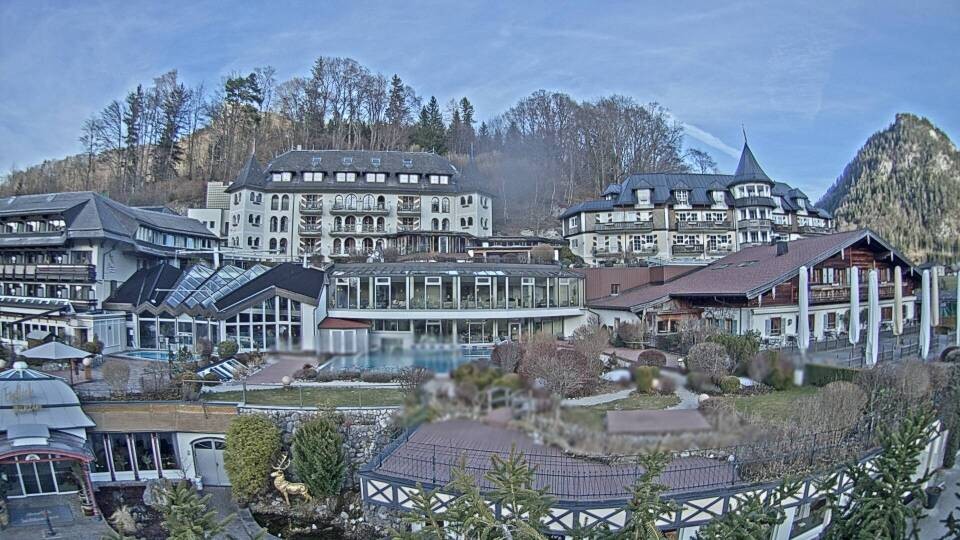 Archived image Webcam Fuschlsee: Hotel Ebners Waldhof