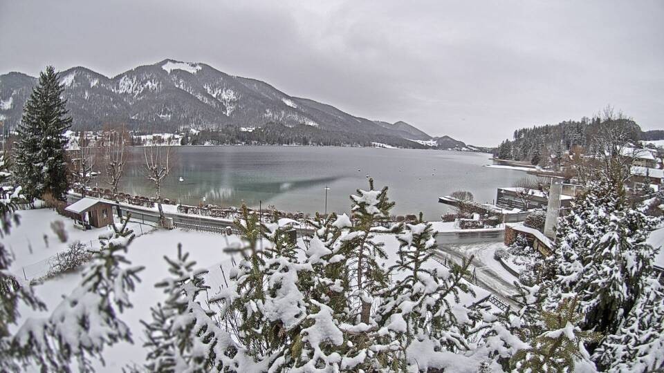 Archiv Foto Webcam Blick auf den Fuschlsee von Ebners Waldhof