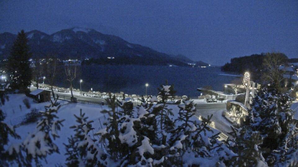 Archiv Foto Webcam Blick auf den Fuschlsee von Ebners Waldhof