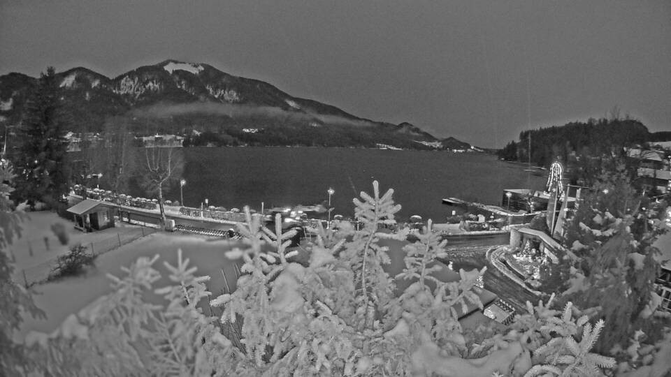 Archiv Foto Webcam Blick auf den Fuschlsee von Ebners Waldhof