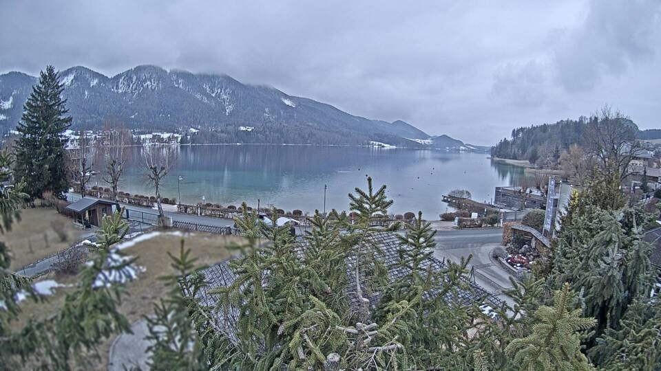 Archiv Foto Webcam Blick auf den Fuschlsee von Ebners Waldhof