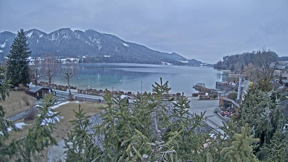 Archiv Foto Webcam Blick auf den Fuschlsee von Ebners Waldhof