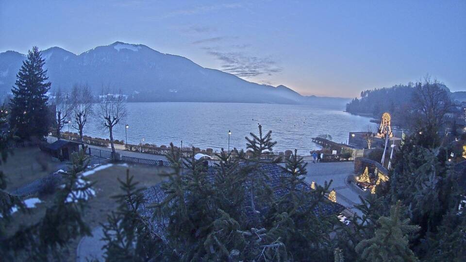 Archiv Foto Webcam Blick auf den Fuschlsee von Ebners Waldhof