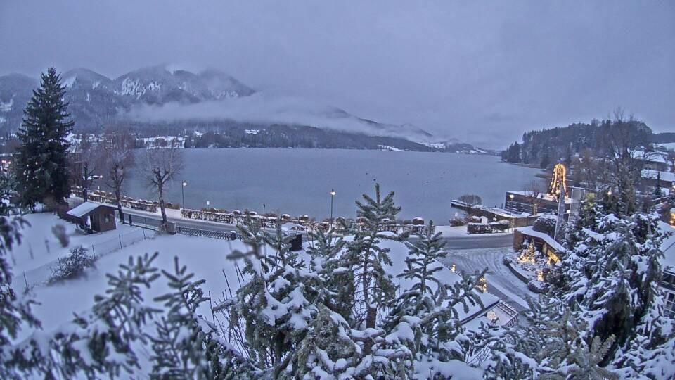 Archiv Foto Webcam Blick auf den Fuschlsee von Ebners Waldhof