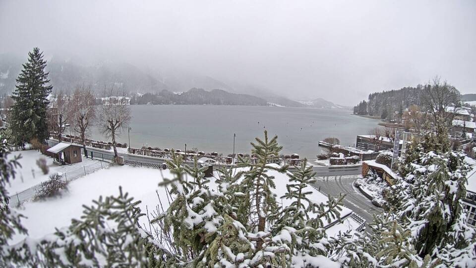 Archiv Foto Webcam Blick auf den Fuschlsee von Ebners Waldhof