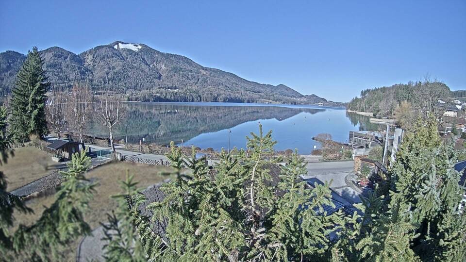 Archived image Webcam View Lake Fuschlsee