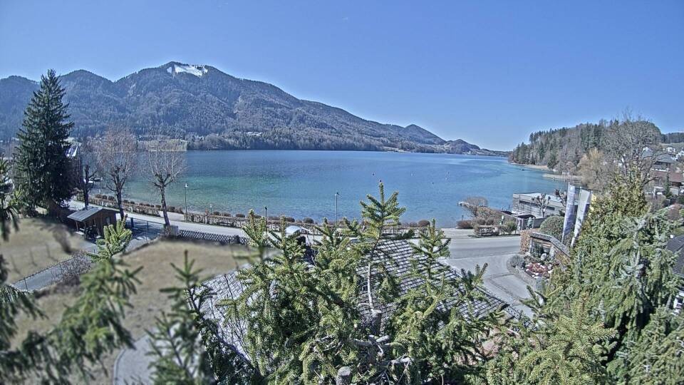 Archived image Webcam View Lake Fuschlsee